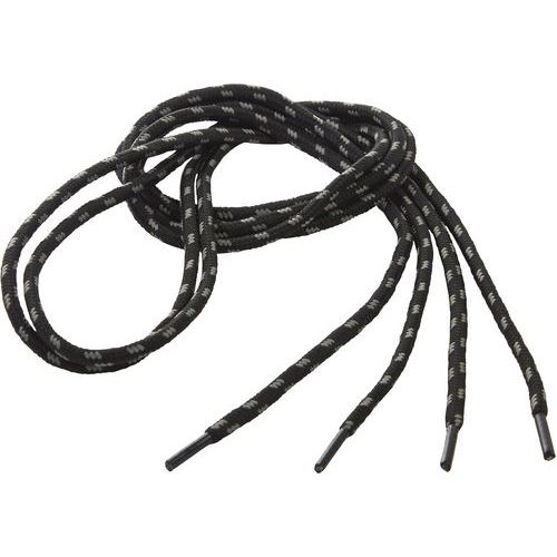 Veter rond grijs/zwarte polyester - Singer Veter rond grijs/zwarte polyester - Singer