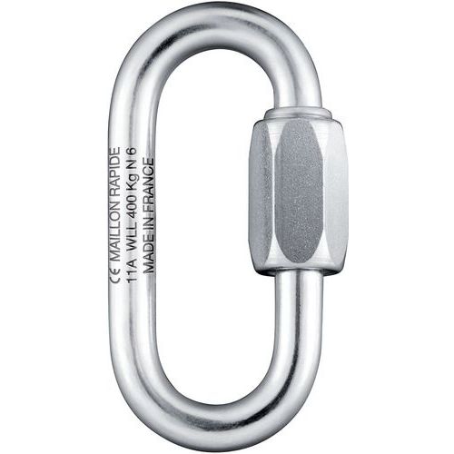 Maillon rapide en acier inoxydable - Peguet Maillon rapide en acier inoxydable - Peguet