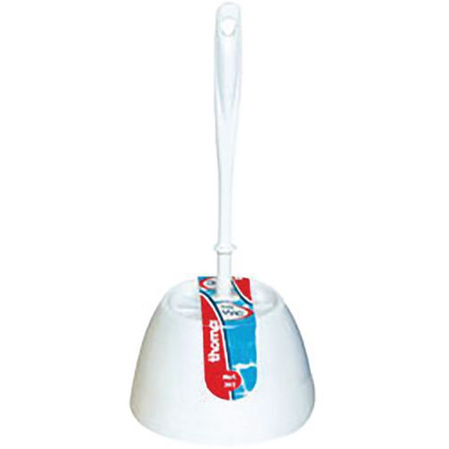 WC-borstel met houder PVC - Thomas