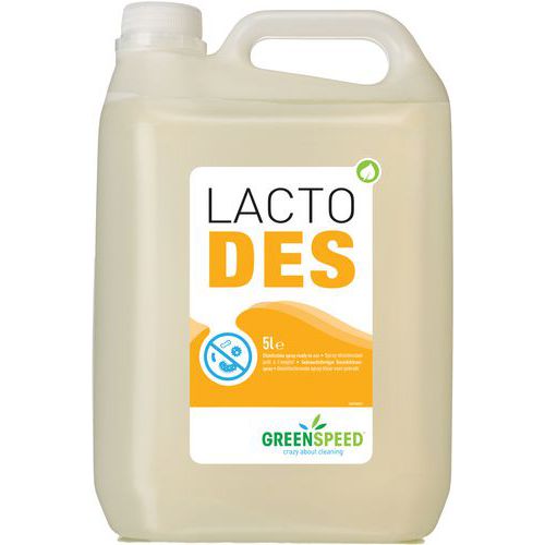 Lacto Des - Desinfecterende spray op basis van melkzuur - Greenspeed Lacto Des - Desinfecterende spray op basis van melkzuur - Greenspeed