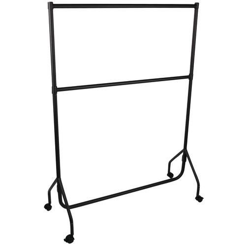 Mobiel rek - Dubbele stang - Manutan Expert Mobiel rek - Dubbele stang - Manutan Expert