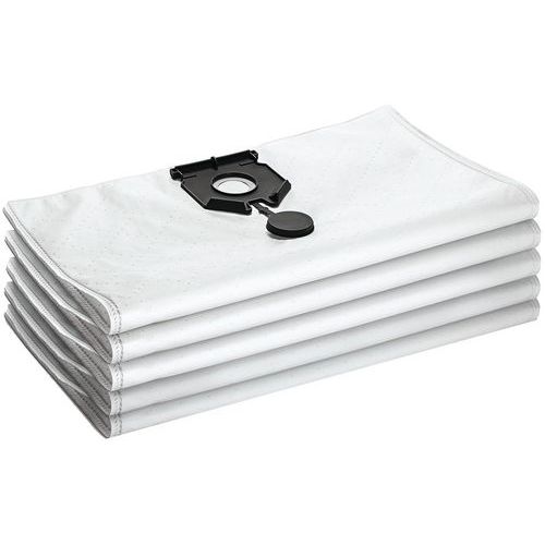 Sacs filtrants toison 5 pieces 40-50L - Karcher Sacs filtrants toison 5 pieces 40-50L - Karcher