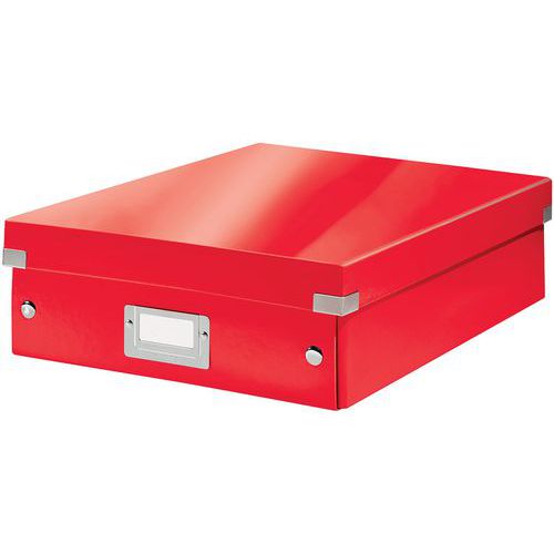 Opbergdoos WOW Click&Store middelgroot - 85% gerecycled karton - Leitz