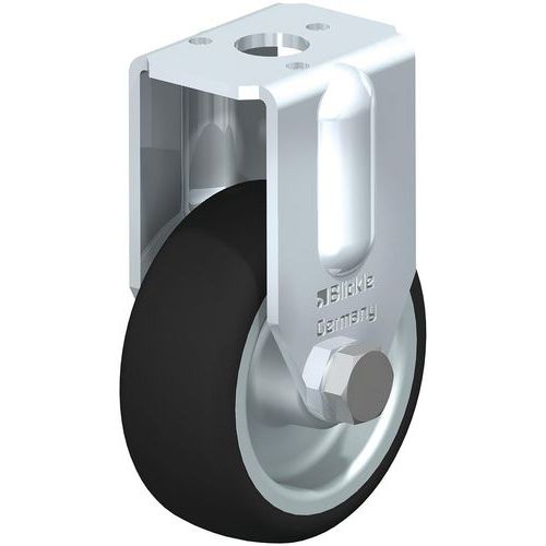 Vast wiel voor toestellen, thermoplastisch PU-band, PO behuizing Vast wiel voor toestellen, thermoplastisch PU-band, PO behuizing