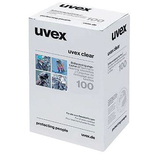 Reinigingsdoekjes voor veiligheidsbril - Uvex Reinigingsdoekjes voor veiligheidsbril - Uvex