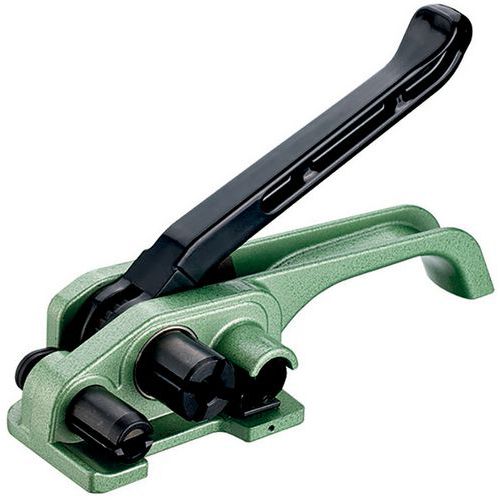 Spanner voor polypropyleen en polyester omsnoeringsband 9 tot 19 mm Spanner voor polypropyleen en polyester omsnoeringsband 9 tot 19 mm