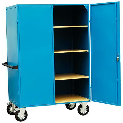 Armoire 300 kg métallique avec toit avec 3 étagères - Stockman Armoire 300 kg métallique avec toit avec 3 étagères - Stockman
