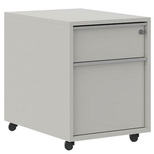 Ladeblok 1 lade + 1 lade voor hangmappen Misao - Manutan Ladeblok 1 lade + 1 lade voor hangmappen Misao - Manutan