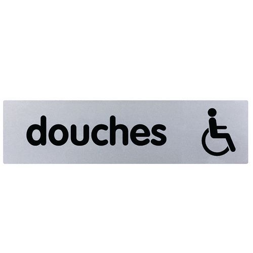 Plexiglas deurplaat - Douche voor mindervaliden - Goud/zilver - Novap Plexiglas deurplaat - Douche voor mindervaliden - Goud/zilver - Novap