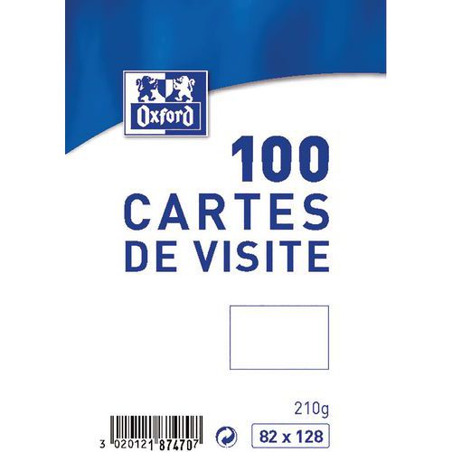 Visitekaart doos 82 x 128 - Oxford Visitekaart doos 82 x 128 - Oxford