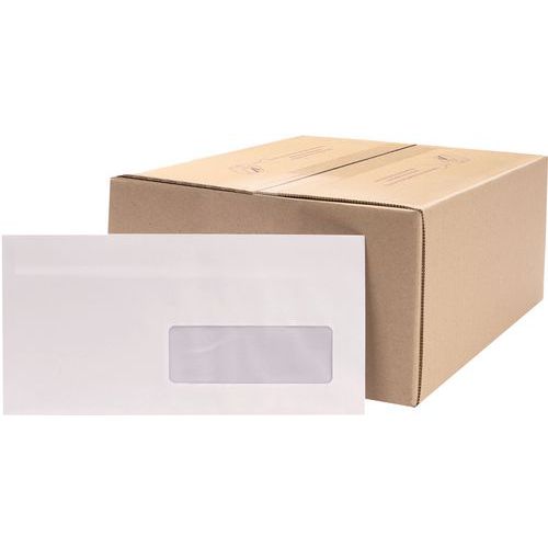 Envelop zelfklevend met venster 45 110 x 220 80 g Envelop zelfklevend met venster 45 110 x 220 80 g