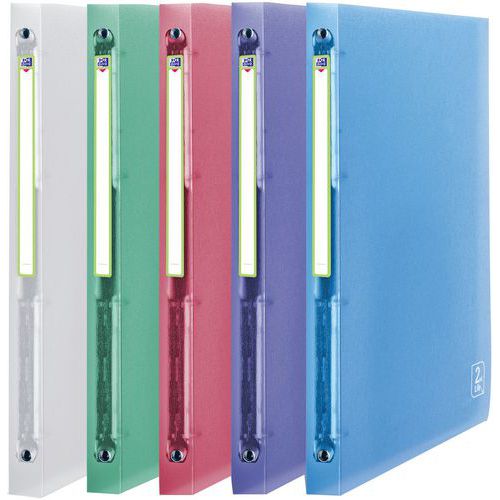 Classeurs 2nd life A4 capacité 100 feuilles - Lot de 12 - Oxford Classeurs 2nd life A4 capacité 100 feuilles - Lot de 12 - Oxford