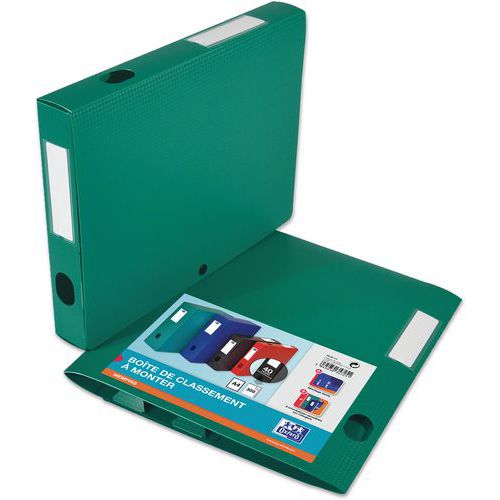 Archiefdoos Memphis polypro plat - Oxford Archiefdoos Memphis polypro plat - Oxford
