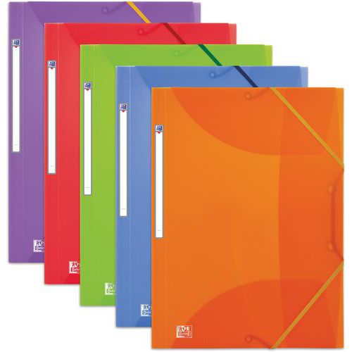 Chemises élastique assorti polypro - Lot de 5x10 - Oxford Chemises élastique assorti polypro - Lot de 5x10 - Oxford