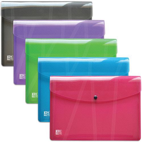 Chemises pochette hawaï A4 - Lot de 12x5 - Oxford Chemises pochette hawaï A4 - Lot de 12x5 - Oxford