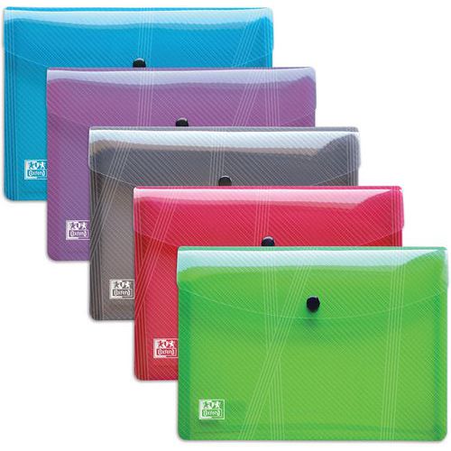 Chemise pochette hawaï A5 - Lot de 12x5 - Oxford Chemise pochette hawaï A5 - Lot de 12x5 - Oxford