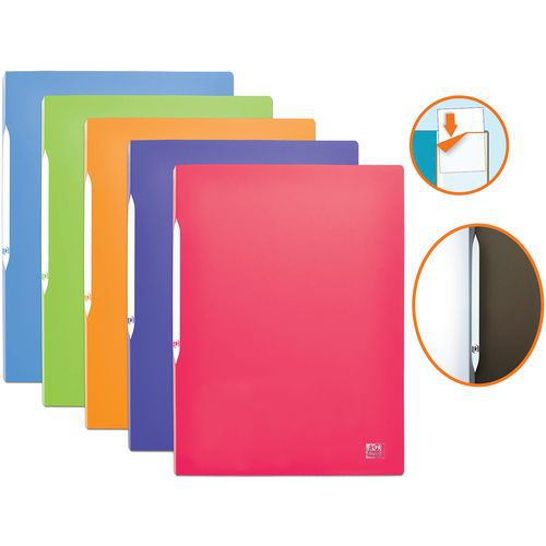 Protège documents stand up assorti - Lot de 10 - Oxford Protège documents stand up assorti - Lot de 10 - Oxford