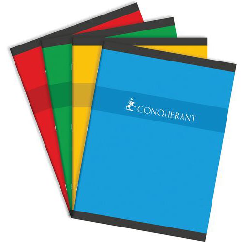 Schrift seyes geniet 240x320 192 pagina's 70g - Set van 5 - Conquerant Schrift seyes geniet 240x320 192 pagina's 70g - Set van 5 - Conquerant