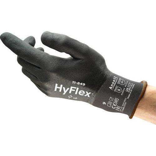 Ergonomische werkhandschoen HyFlex®11-849 Ergonomische werkhandschoen HyFlex®11-849