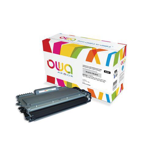 Toner capacité standard compatible Brother TN2210 BLACK-OWA Toner capacité standard compatible Brother TN2210 BLACK-OWA