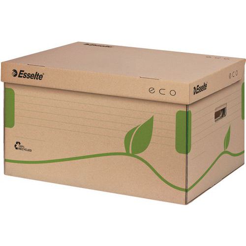 Conteneur pour boite d'archives ouverture sur le dessus Boxy - Esselte Conteneur pour boite d'archives ouverture sur le dessus Boxy - Esselte