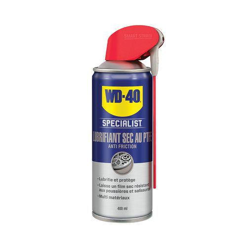 Droog smeermiddel Specialist met PTFE - 400 ml - WD-40 Droog smeermiddel Specialist met PTFE - 400 ml - WD-40