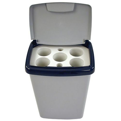 Bekerinzamelaar - capaciteit 50 l - 855 bekers - Vepabins