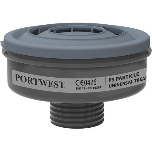 Filtre à particules P3 pas de vis universel P946 - Portwest Filtre à particules P3 pas de vis universel P946 - Portwest