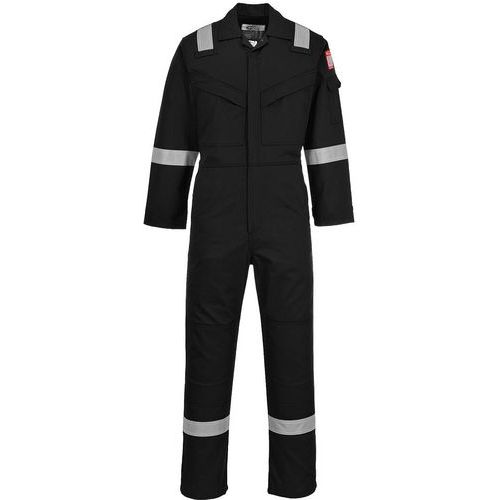Overall Vlamvertragend Antistatische 350gr Zwart FR50 Portwest