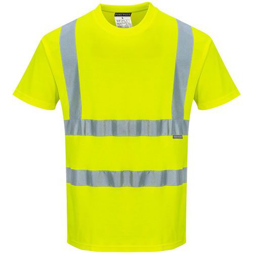 T-shirt Comfort Katoen Geel S170 Portwest