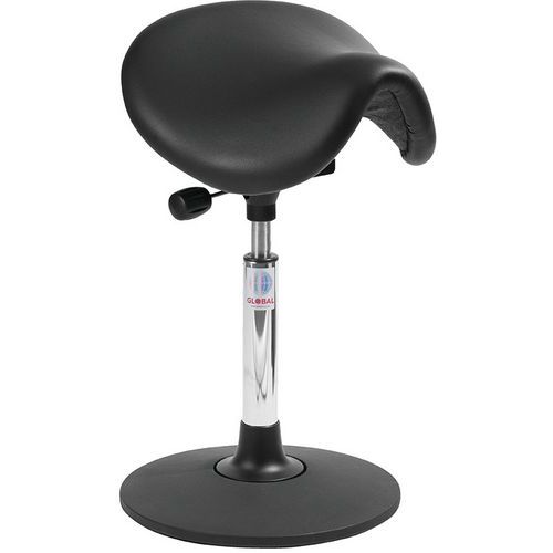 Siège Dalton - Base flexible Sway, Imitation cuir - Global