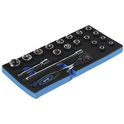 Module 1/3 met 20 stuks gereedschap 1/2 - Manutan Expert Module 1/3 met 20 stuks gereedschap 1/2 - Manutan Expert