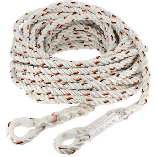 Ankerlijn in getorst polyamide touw Diameter 14 mm - Singer Ankerlijn in getorst polyamide touw Diameter 14 mm - Singer
