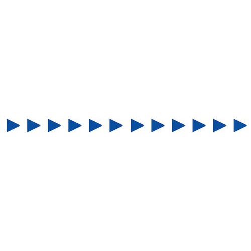 Signalétique pour porte vitrée - Chevrons - Novap Signalétique pour porte vitrée - Chevrons - Novap