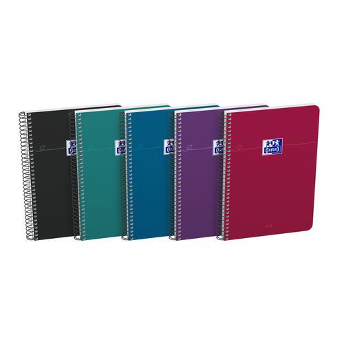 Spiraalschrift Smart Intense, 160 pagina's, assorti - 155 x 215 Q5/5 - Oxford Spiraalschrift Smart Intense, 160 pagina's, assorti - 155 x 215 Q5/5 - Oxford