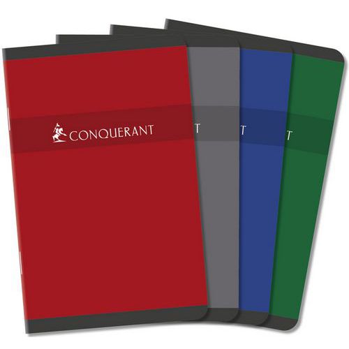 Notitieboek 7 geniet 90x140 96p 70g geruit 5/5 - Pak 10 - Conqueror Notitieboek 7 geniet 90x140 96p 70g geruit 5/5 - Pak 10 - Conqueror