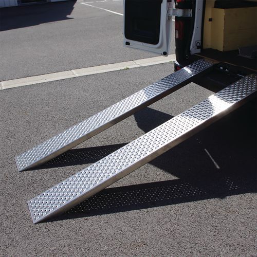 Oprijplaat aluminium Oprijplaat aluminium