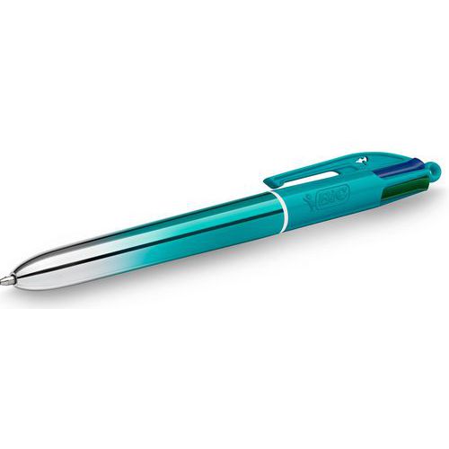 Balpen met 4 kleuren - Smooth - Zeer gladde inkt - BIC Balpen met 4 kleuren - Smooth - Zeer gladde inkt - BIC