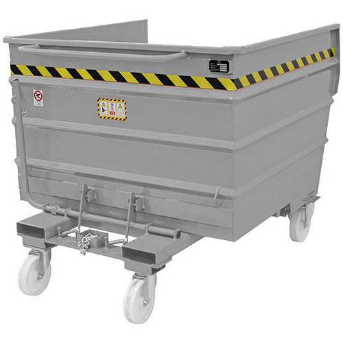 Benne basculante gris 1320 L - Sall Benne basculante gris 1320 L - Sall