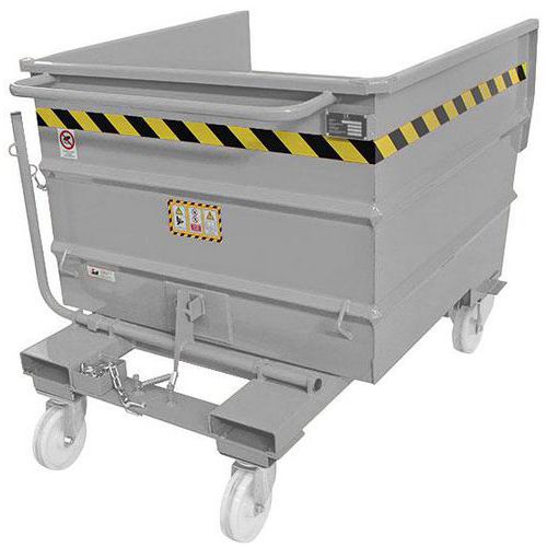 Benne basculante gris 755 L - Sall Benne basculante gris 755 L - Sall