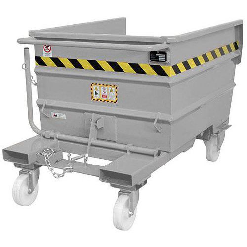 Benne basculante gris 490 L - Sall Benne basculante gris 490 L - Sall