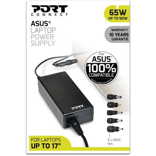 Alimentation 65-90 W pour portable Asus - Port Connect Alimentation 65-90 W pour portable Asus - Port Connect