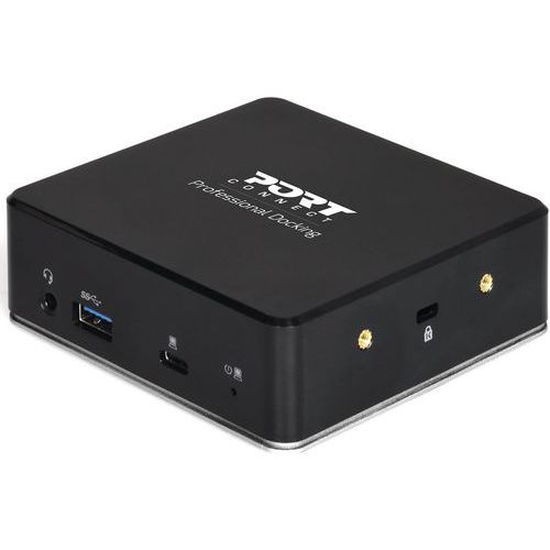 Station d’accueil universelle usb-c & usb-a 2 x 2k - Port Connect