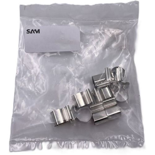 Clip adaptable sur rack pour douilles 1/2'' - jeu de 10 - Sam Clip adaptable sur rack pour douilles 1/2'' - jeu de 10 - Sam