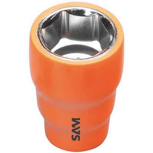 Dop 1/2 6-kant - geisoleerd tot 1000 volt - Sam