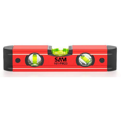 Niveau ultra compact à semelle magnetique 23 cm - Sam