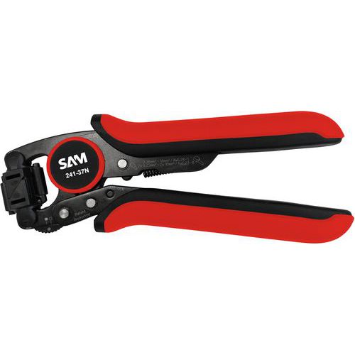 Pince à sertir bi-matiere pour embouts de protection - Sam Pince à sertir bi-matiere pour embouts de protection - Sam