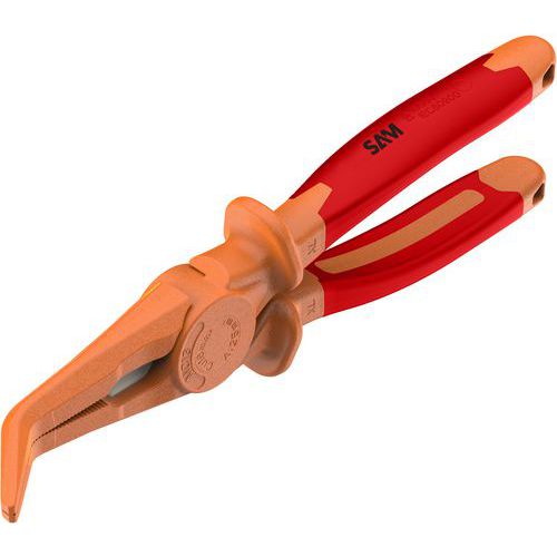 Spitsbektang halfrond gebogen geisoleerd 1000 volt - Z-239-C - Sam Spitsbektang halfrond gebogen geisoleerd 1000 volt - Z-239-C - Sam
