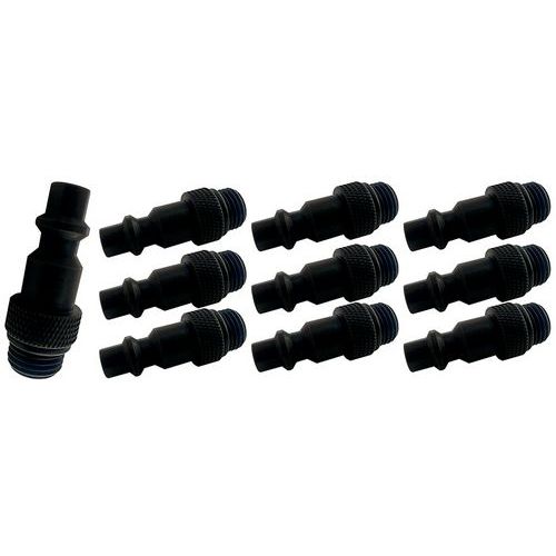 Embout Euro male 1/4 pouce avec joint - Rodac Embout Euro male 1/4 pouce avec joint - Rodac