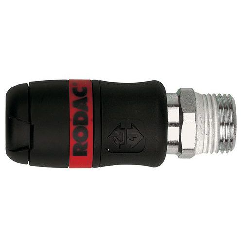 Raccord ISO 6 filetage male 1/2 - Rodac Raccord ISO 6 filetage male 1/2 - Rodac
